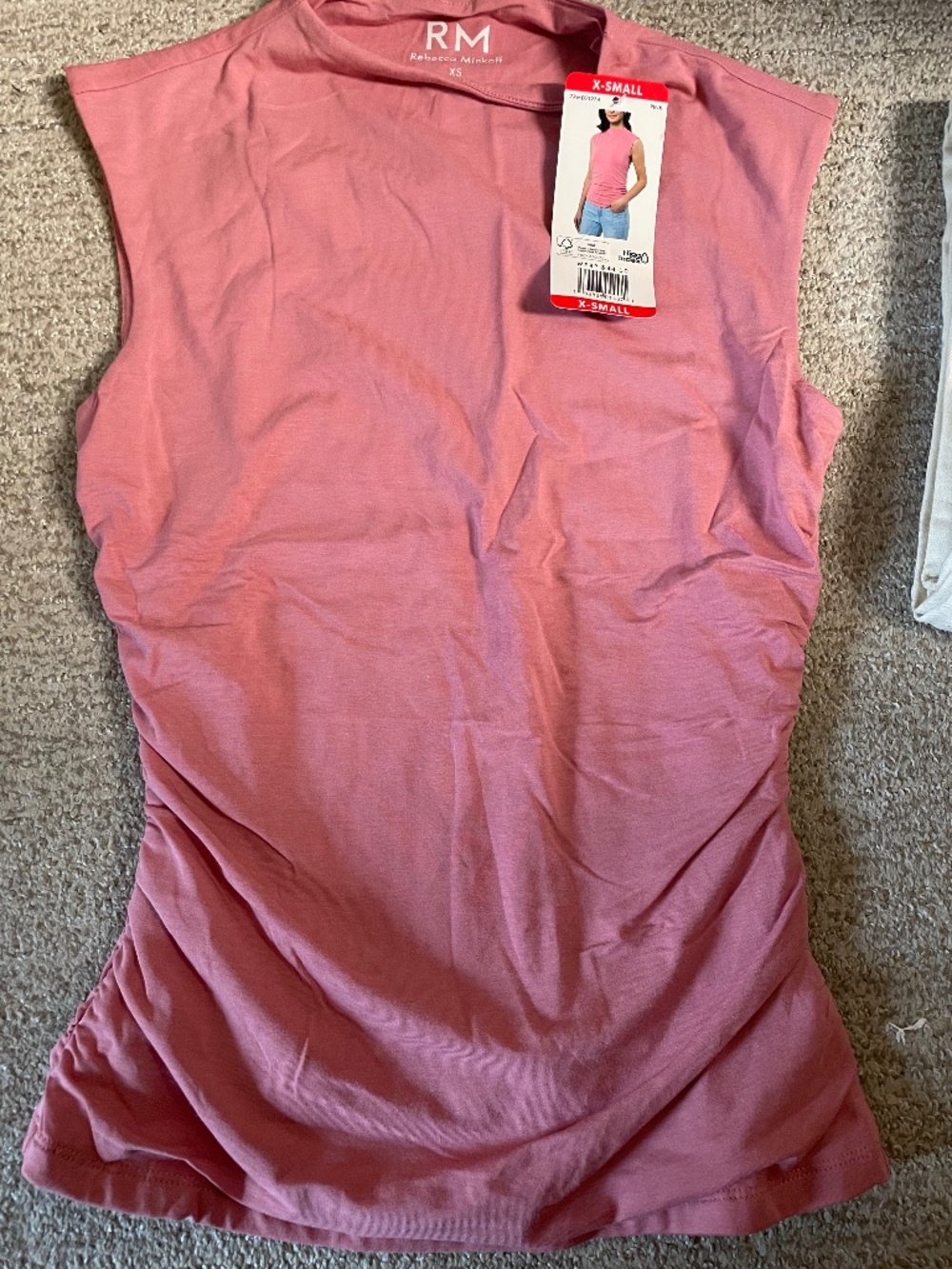 Rebecca Minkoff tank top NWT Pink x-small